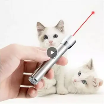 USB de Încărcare Cat Stârni Lanterna cu Laser Teasing Cat Stilou Interactiv Puzzle Animal de casă Pisică Jucărie Stârni Pisica Produs Laser Consumabile pentru animale de Companie