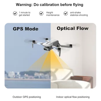 F8 GPS Drona 4K Profesionale cu Dual Camera 5 km Distanțe Lungi fără Perii 30 min 5G WiFi FPV Pliabil Quadcopter Dron PK SG906