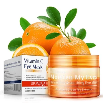 36pcs Vitamina C Portocale Firming Masca pentru Ochi Patch-uri Ochi Blând Hranesc Elimina Cercurile Intunecate de Saci de Îngrijire a Ochilor