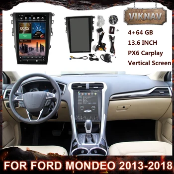 2 din Masina Radio Stereo Receptorul Android Video Player Multimedia Pentru Ford Mondeo 2013-2018 auto Navigație GPS touch Ecran HD