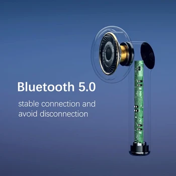 FocWil M35 Wireless TWS Căști de Control Tactil Bluetooth Căști HiFi Sound Căștile In-ear Cască pentru Xiaomi, Huawei, OPPO