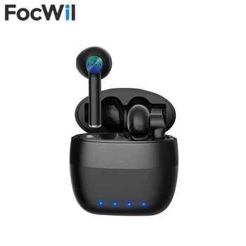 FocWil M35 Wireless TWS Căști de Control Tactil Bluetooth Căști HiFi Sound Căștile In-ear Cască pentru Xiaomi, Huawei, OPPO