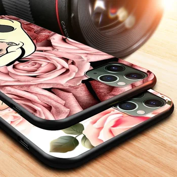 Disney Animație de Desene animate Alice Printesa Pentru Apple iPhone 12 11 XS Pro Max Mini-XR-X 8 7 6 6S Plus 5 SE TPU Caz Telefon din Silicon