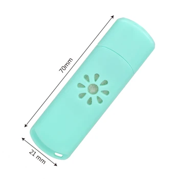 Odorizant USB LED-uri Auto de Aromoterapie Difuzor fără Ulei Esential Aroma de Ulei Esential Umidificator Mini de Decorare Auto