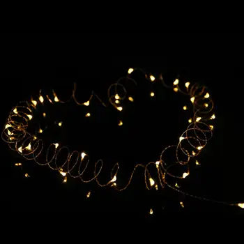 Lumina feerica de Basm Șir de Basm Șir Romantică la Lumina Super-Luminos Durabil Sârmă de Cupru de 30 de LED-uri Baterie în aer liber, Grădină, Curte
