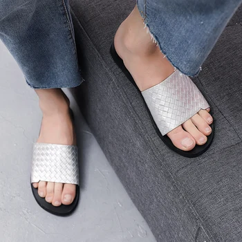 ALCUBIEREE Brand pentru Bărbați Sandale Ușoare, de Vară Respirabil Plaja Pantofi Barbati Casual Diapozitive Papuci de Modă în aer liber Sandale Plate