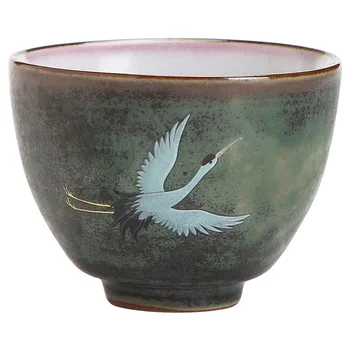 Ceramică chinezească, Teacup manual Macara Kung-Fu cup drinkware Castron de Ceai 70ml-110ml