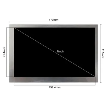 7 inch, 800X480 Ecran LCD display matrix de 7