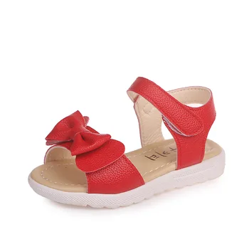 De Vară Pentru Copii Copii Pantofi Pentru Copii Pentru Fetițe Pantof Alb Roșu Roz Plat Sandale De Plaja Pentru Copii Printesa Pantofi 1 3 4 5 6 Ani