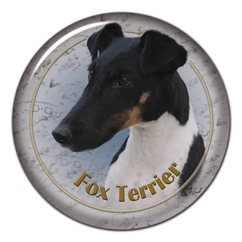 B0870# 13CM/17CM Auto-Adeziv Decal Fox Terrier V3 Autocolant Auto Decoruri pe Bara de protecție din Spate Fereastră Laptop