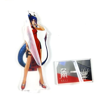 Joc Anime Arknights Chen Roșu Sexy Cheongsam Acrilic Figura Placa de Model Desktop Decor Cosplay Cadou 16cm