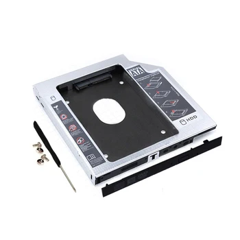 Universal SSD HDD Caddy 2-lea Hard Disk Drive Caddy Caz Adaptor Pentru Laptop Pentru Apple MacBook Pro A1278 A1286 A1297 R9JA