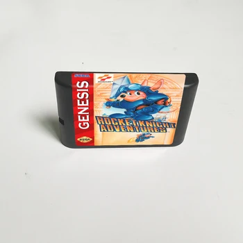 Racheta Cavaler Aventuri - 16 Bit MD Carte de Joc pentru Sega Megadrive Geneza Consolă de jocuri Video Cartuș