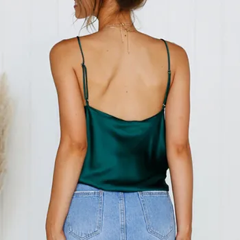 Chic, Sexy, Bretele Femei Culoare Solidă Reglabil Casual De Bază Strappy Solid Tank Topuri De Vară 2021 Streetwear Top Fără Mâneci