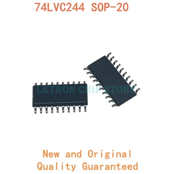 10BUC 74LVC244 POS-20 SN74LVC244NSR LVC244 SOP20 5.2 MM SOIC-20 SOIC20 SMD noi și originale IC Chipset