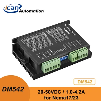 DM542 Stepper Driver 1.0-4.2 20-50VDC Nema 17 Stepper Driver Arduino