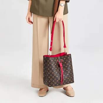 High End, Noua geanta, trage coarda, sac găleată, de imprimare de moda, portabil sac găleată, un umăr geanta messenger, 2021