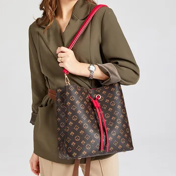 High End, Noua geanta, trage coarda, sac găleată, de imprimare de moda, portabil sac găleată, un umăr geanta messenger, 2021