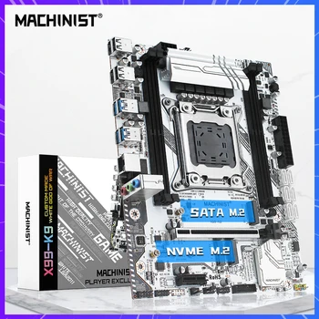 MAȘINIST X99 placa de baza LGA 2011-3 cu dual M. 2 suportă patru channel DDR4 RAM E5 2678 V3 E5 2620 2650 V3 procesor X99-K9