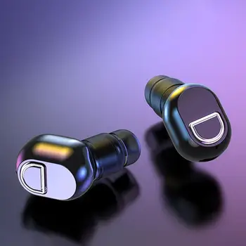 Mini În ureche Bluetooth 5.0 Impermeabil de Reducere a Zgomotului de Afaceri de Sport Căști Căști cu Microfon Invizibil de Afaceri pentru Căști
