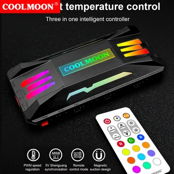 COOLMOON placa Grafica Suport Lumina Alternativ Durabil Acrilice 12 culori LED Suport GPU pentru Calculator