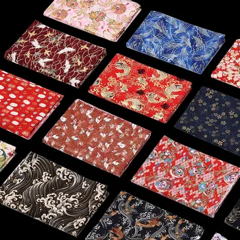 50cm*150cm frige tipărite lenjerie de pat din bumbac țesături pentru haine de cusut saci DIY păpuși kimonouri hanfu accesorii de par perne