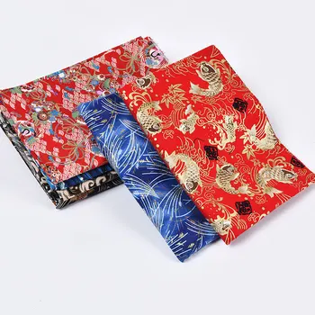 50cm*150cm frige tipărite lenjerie de pat din bumbac țesături pentru haine de cusut saci DIY păpuși kimonouri hanfu accesorii de par perne