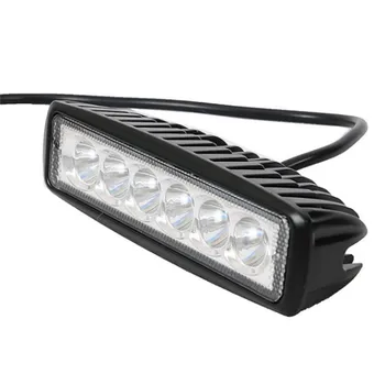 De conducere Ceata Offroad de CONDUS Masina de serviciu Lumină 12V 18W LED Auto Universal 4WD grinzi led Lumina de Lucru Bar Reflectoarelor Inundații Lampa 6*1.9*1 inch