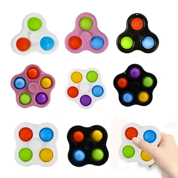 Copilul Dimple Jucării Silicon Push Bubble Senzoriale Frământa Jucării Autism Eliberare de Stres Jucării pentru Copii pentru Copii Jucării Antistres