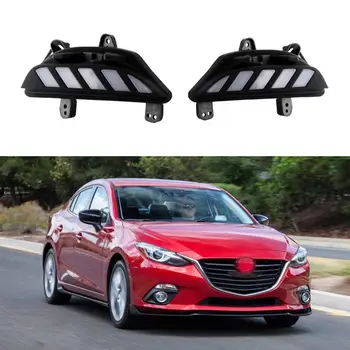 Pentru Mazda 3 Axela 2016 LED DRL Lumini de Zi de Funcționare w/ semnalizare