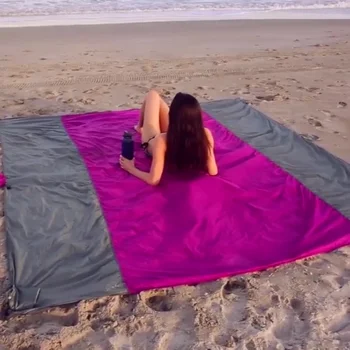Lumină Greutate Nisip De Plajă Gratuite Pătură Pliant Camping Saltea Saltea Portabil Decor Acasă Covoare Pliabil Portabil Pătură De Picnic