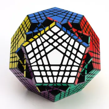 ShengShou 7x7x7 Neregulate Teraminx poftă de mâncare de Puzzle Cub Magic Intelectuală Jucării Pentru Copii pentru Adulti Cadou