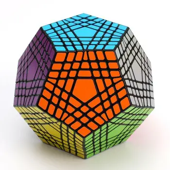 ShengShou 7x7x7 Neregulate Teraminx poftă de mâncare de Puzzle Cub Magic Intelectuală Jucării Pentru Copii pentru Adulti Cadou