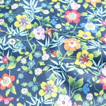 Imprimat Floral Fluture Bumbac Baby&child Tesatura,DIY lenjerie de Pat Textile,de Cusut, Quilting Sferturi de Grăsime Material