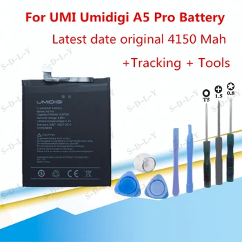 4150mAh Inalta Capacitate Pentru UMI Umidigi A5 Pro Baterie de Înlocuire Telefon Mobil de Înaltă Calitate, Baterii Reincarcabile+ Instrumente