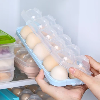 Ouă De Plastic Container Caz Frigider Proaspete De Stocare Boxs Bucătărie Unelte Portabile Ou Organizator Caz Ouă Recipiente Pentru Bucătărie
