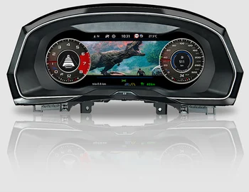 Auto LCD de Bord Pentru VW PASSAT B8 CC golf 7 GTI Varianta Auto LCD Panoul de bord Înlocuire Divertisment Multimedia Linux