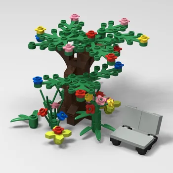 Orașul Canapea Creactor Jucarii Pentru Copii de Plante Copaci Serie de Flori Modele de Cadouri Prieten MOC de Învățământ Compatibil Blocuri