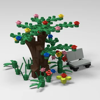 Orașul Canapea Creactor Jucarii Pentru Copii de Plante Copaci Serie de Flori Modele de Cadouri Prieten MOC de Învățământ Compatibil Blocuri