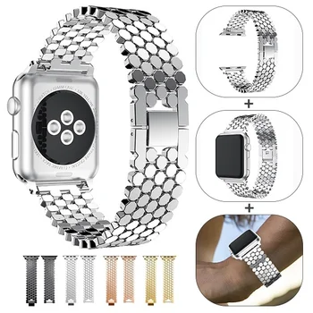 Pentru Apple Watch Band din oțel Inoxidabil curea Series6 5 4 3 2 38MM 42MM Curea de schimb Pentru iwatch 40MM 44MM Ceasul Accesorii