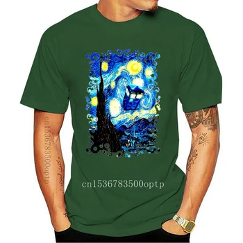 Arta clasică Van Gogh tricouri Noapte Înstelată tricou Medic Care Pictura Amuzant Topuri casual Mâneci Scurte Haine Stele Îmbrăcăminte