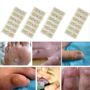 54PCS Picior de Porumb Criminal Calusuri Negii Plantari Ghimpele Durerii Ipsos Picior de Îngrijire Instrument Medical Autocolant Toe Protector de Îngrijire de Picioare