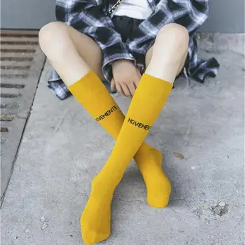 2 Perechi Femei Șosete Amuzante Japoneze Doamnelor Scrisoare De Imprimare Șosete Ciorapi Casual Tendință Harajuku Șosete Negre De Vara Alb Șosete De Bumbac
