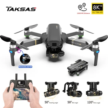 2021 Noi KAI UNUL Pro Drone GPS 8K HD Camera 3-Axis Gimbal Profesional Anti-Shake Fotografie fără Perii Pliabil Quadcopter Jucărie
