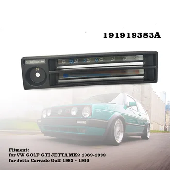 Aer curat Clima Incalzitor AC Unitate de Control Panel Pentru VW Jetta GTI Golf MK2 1984-1992