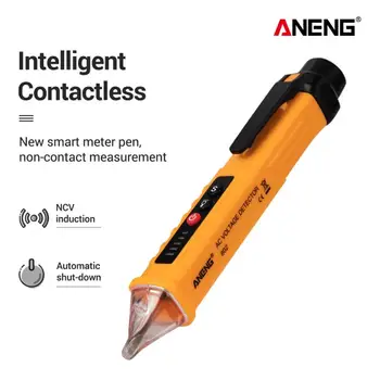 Non-contact AC Detector de Tensiune Tester Metru 12V-1000v Pen Electric cu Indicator LED Tensiune Metru Tester Pen Unelte Electrice