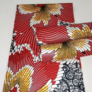 2021 Aur ceara Print Material Africane Noua Moda Anakra Bumbac Material Ceara Nigeria Ghana Kitenge Dashiki Real Batic 6 yarzi