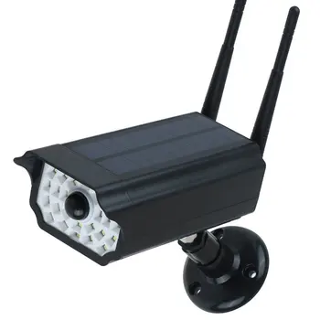 Solar LED Dummy Camera de Securitate rezistent la apa IP65 Senzor de Miscare PIR de Exterior CCTV Falsa de Supraveghere Simulare Camera New2020