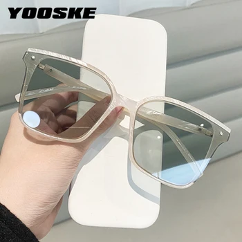 YOOSKE Nouă Epocă Supradimensionat ochelari de Soare Patrati Femei Barbati Retro Designer de Brand de Conducere Ochelari de Soare în aer liber Ochelari Nuante UV