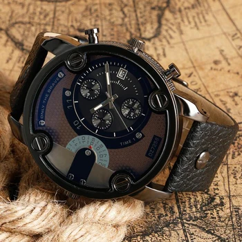 Fabrica de vânzări directe nou fierbinte stil de moda pentru bărbați cadran mare tendință de Cuplu original cuarț ceas